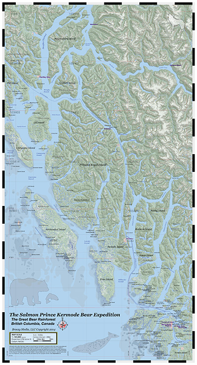 Film Crew Expedition Map